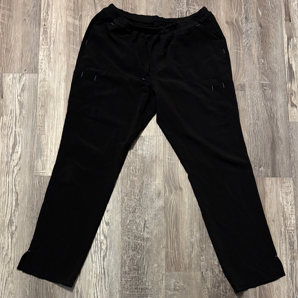 Black Scrubstar scrub pants - Size Large